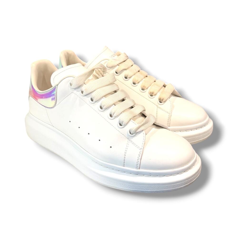 Alexander McQueen Oversized Sneakers ‘White/Holo’ | Size 42(9US)